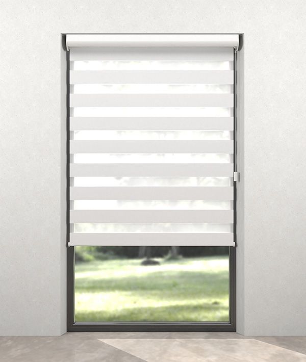 Pure duo rolgordijn handbediend