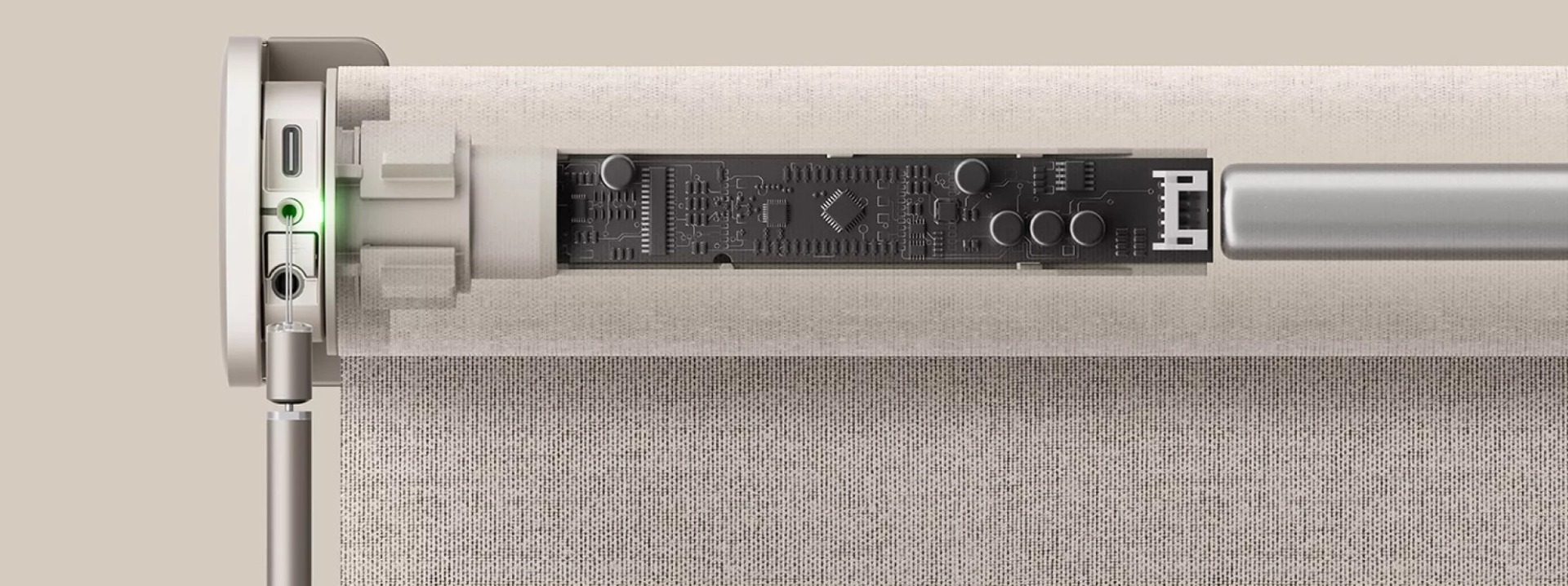 Smartblinds motor binnenzijde