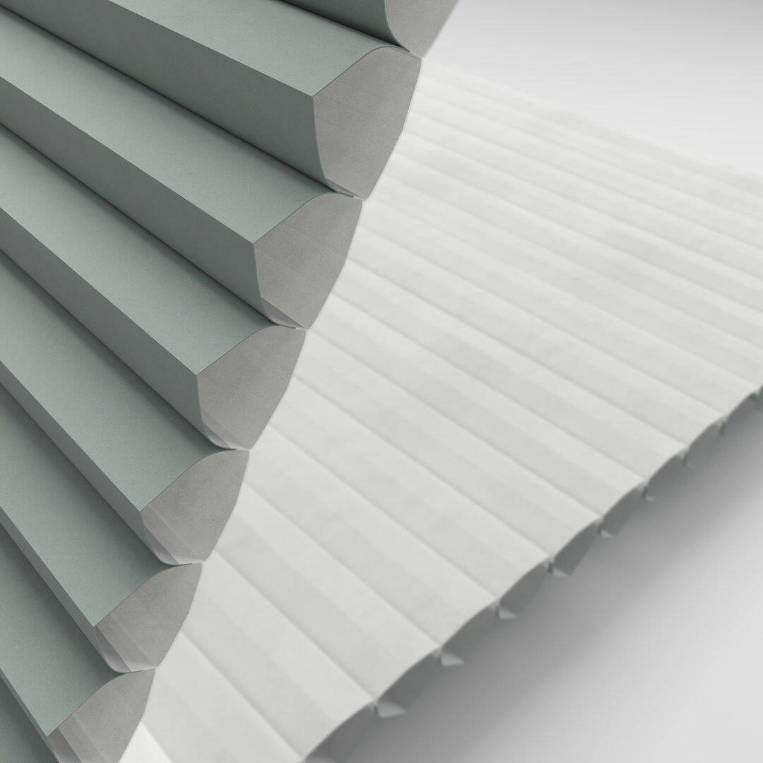 Silk Deep Grey plisségordijn