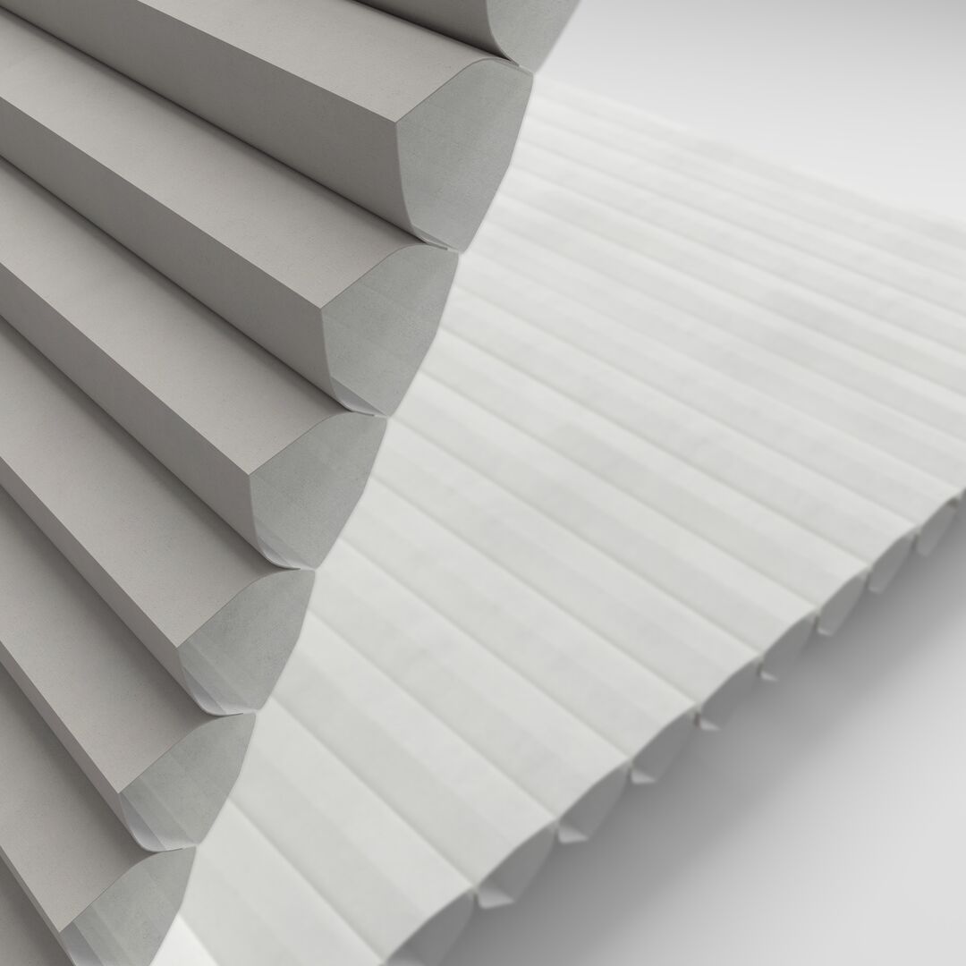 Silk Cool Ash plisségordijn