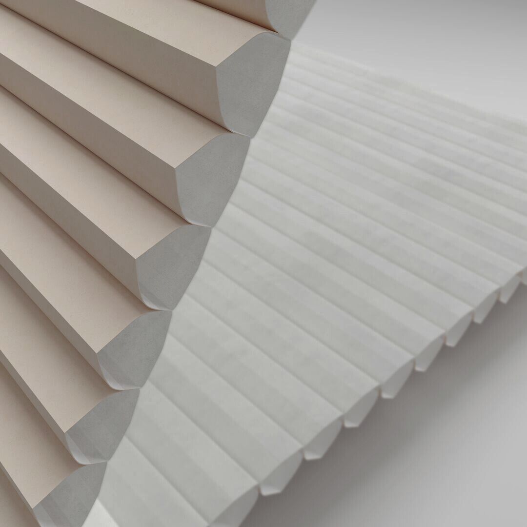 Silk Cozy Sand plisségordijn